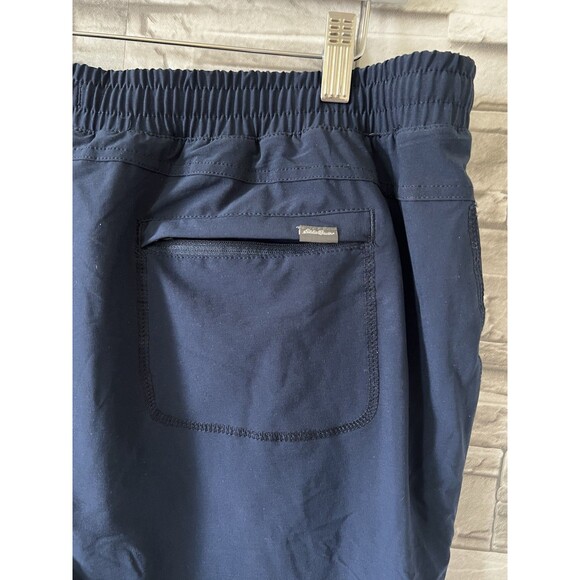 Eddie Bauer Womens Navy Blue Fleece Jogger Pants Size 16 - Picture 4 of 16